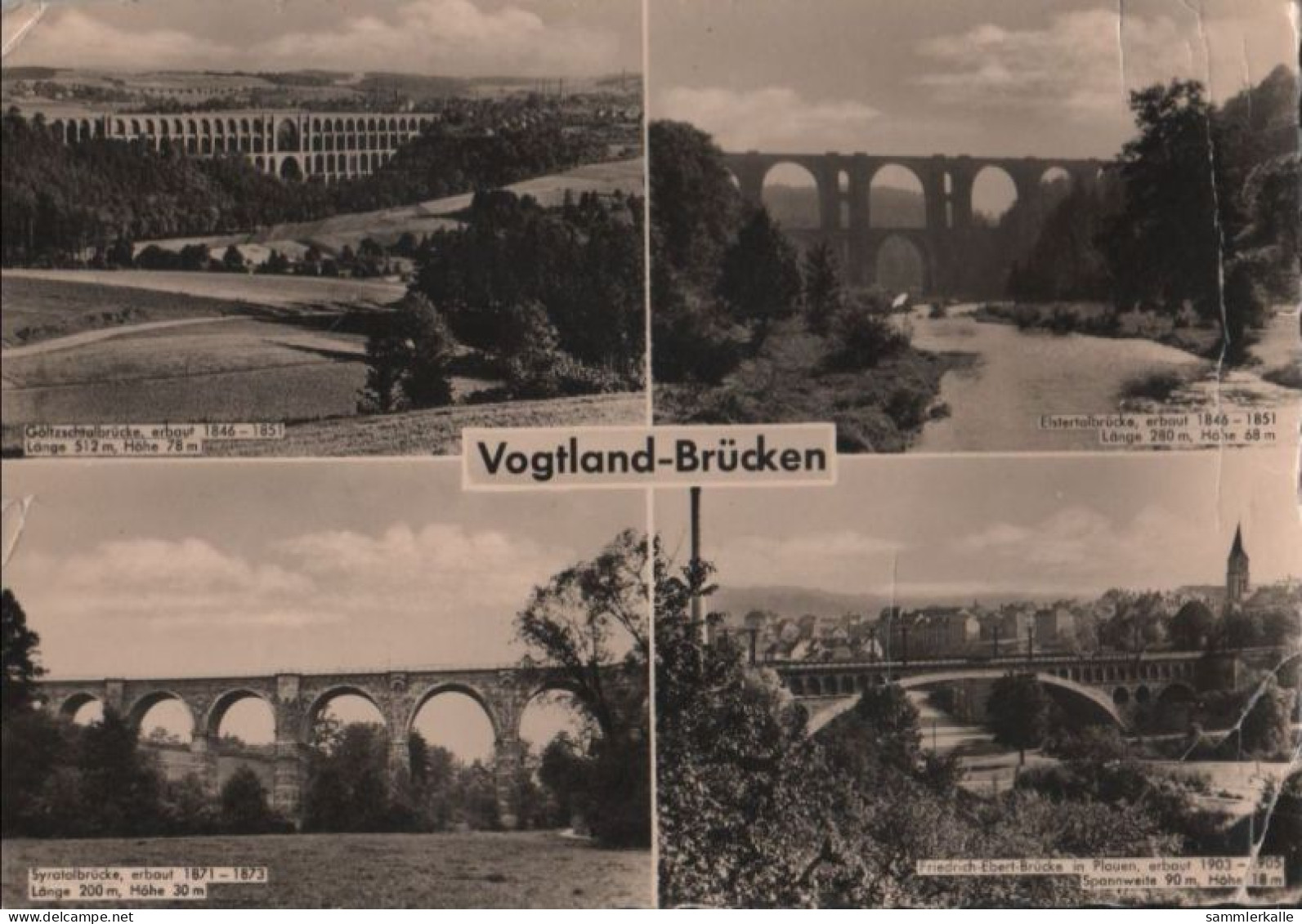 45863 - Vogtland - Brücken - 1959 - Vogtland