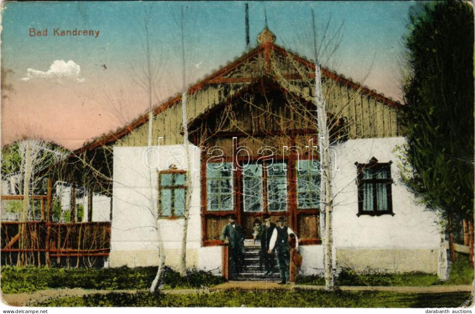 T2/T3 1918 Dorna Candrenilor, Dornakandren, Dorna Kandreny, Bad Kandreny (Bukovina, Bukowina, Bucovina); Fürdő, Nyaraló. - Non Classés