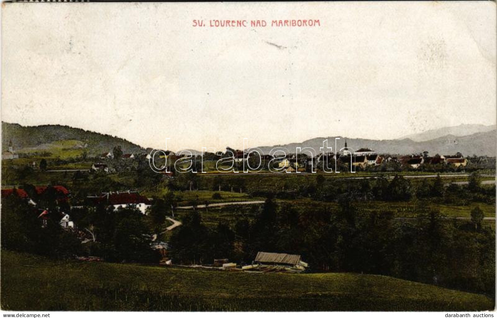 T2/T3 1926 Lovrenc Na Pohorju, Sv. Lovrenc Nad Mariborom, Sankt Lorenzen Ob Marburg; (EK) - Ohne Zuordnung