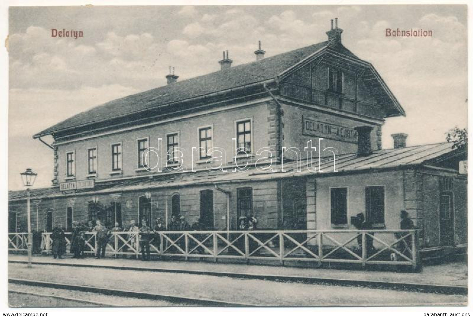 T2/T3 1911 Deliatyn, Delatin, Delatyn, Deljatin; Bahnstation / Railway Station (EK) - Non Classés