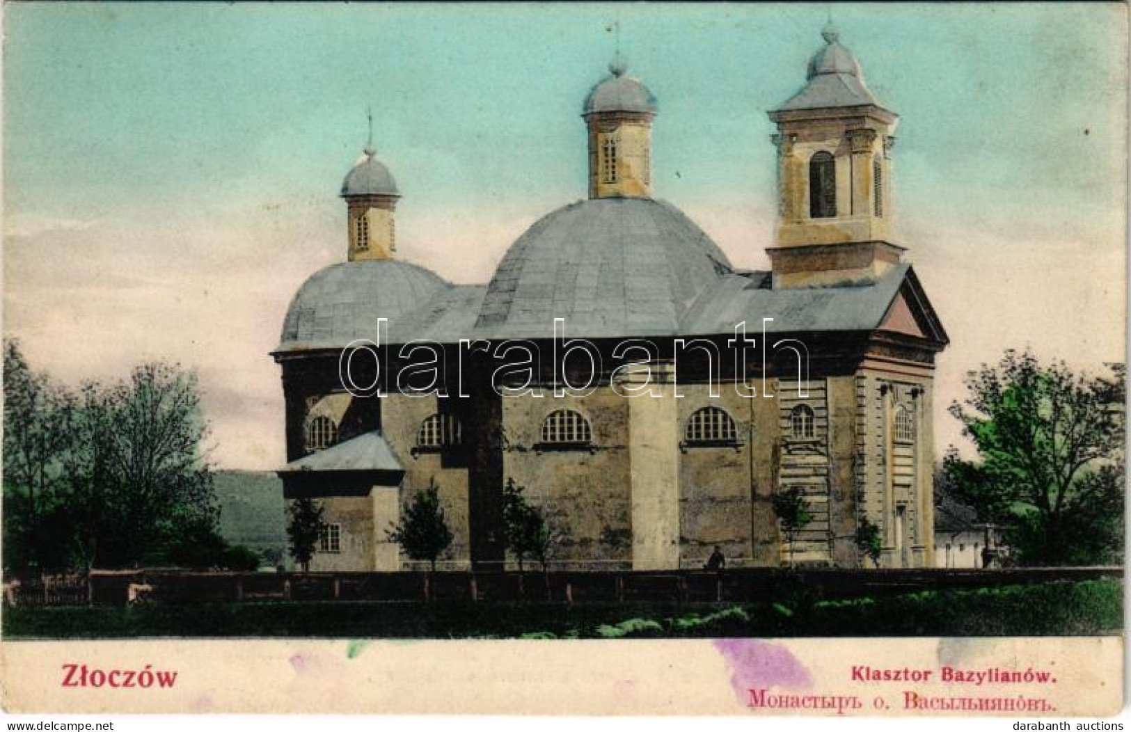 T2 1910 Zolochiv, Zloczów, Zlocsov; Klasztor Bazylianów / Monastery - Non Classificati