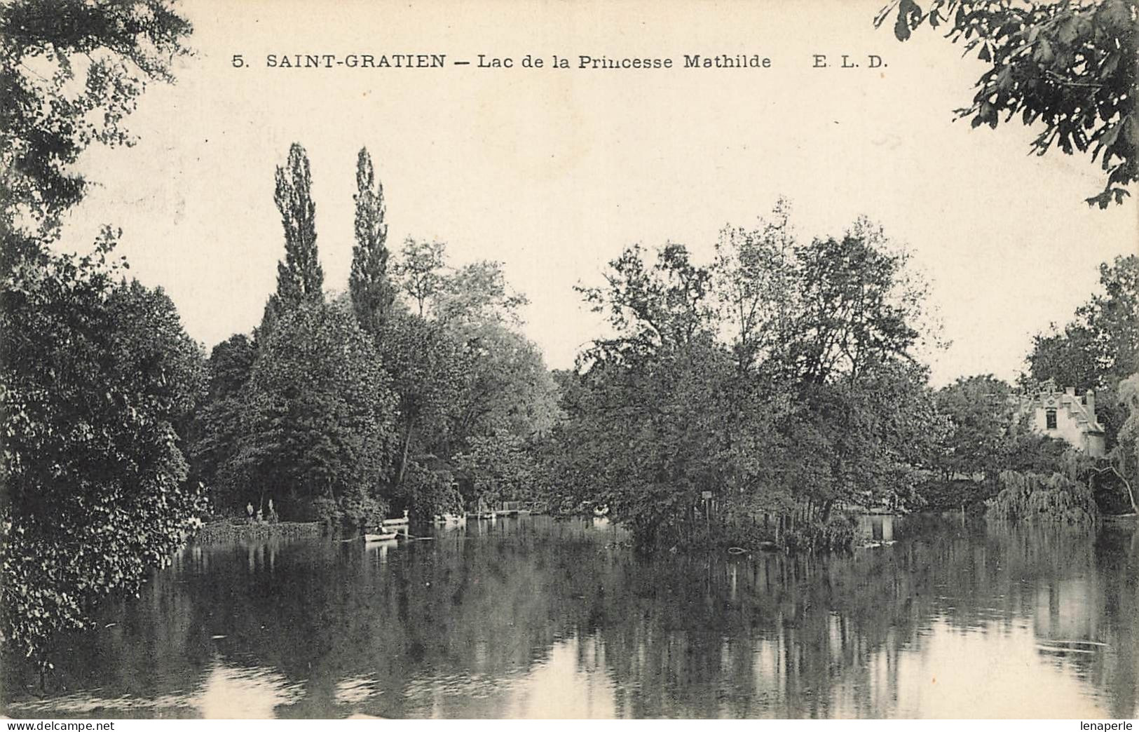 D5377 Saint Gratien Lac De La Princesse Mathilde - Saint Gratien