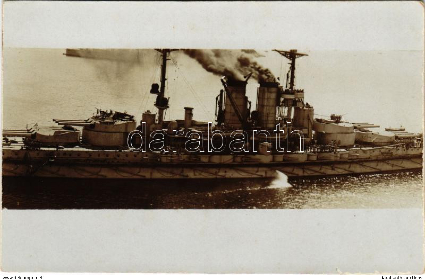 * T2 SMS TEGETTHOFF Az Osztrák-Magyar Haditengerészet Tegetthoff-osztályú Csatahajó / K.u.K. Kriegsmarine / WWI Austro-H - Non Classés