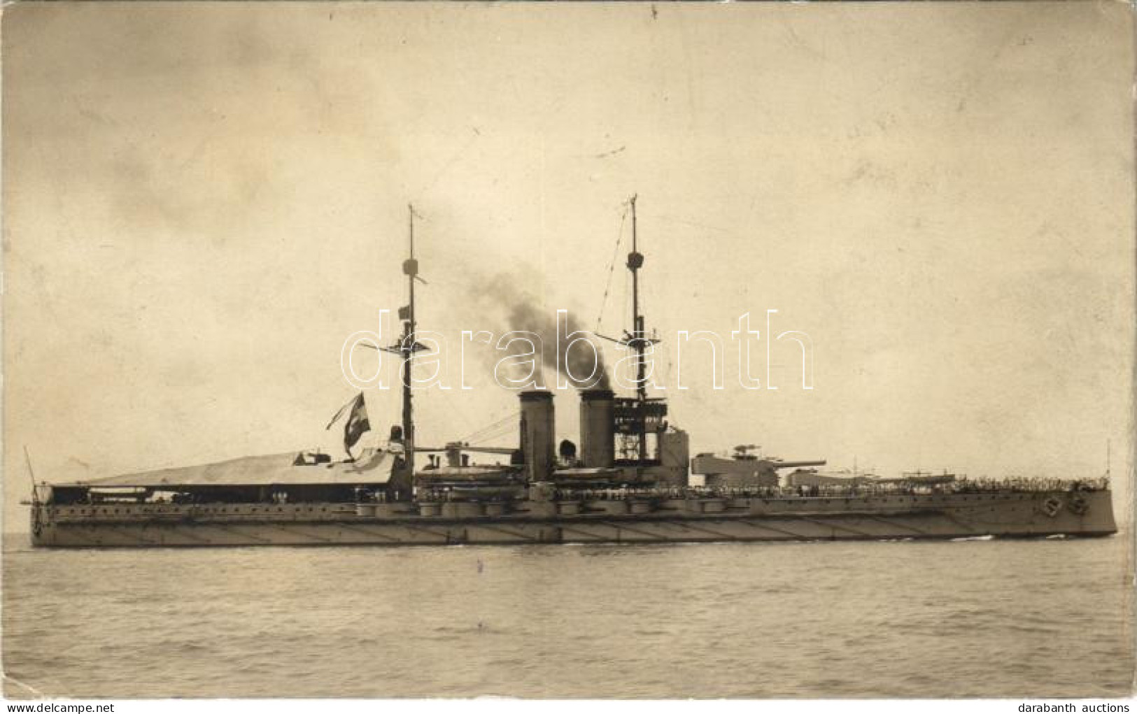 * T2/T3 SMS Viribus Unitis - K.u.k. Kriegsmarine. Phot. A. Beer, F.W Schrinner Pola 1914. (Rb) - Unclassified