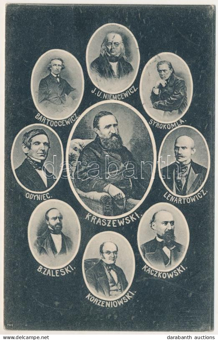 T2 1906 Józef Ignacy Kraszewski, Julian Ursyn Niemcewicz, Władysław Syrokomla, Teofil Lenartowicz, Zygmunt Kaczkowski, J - Unclassified