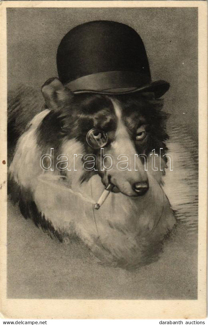 * T2/T3 1932 Gentleman Dog With Cigarette And Hat. H. Christ Vienne Nr. 191. (EK) - Non Classés