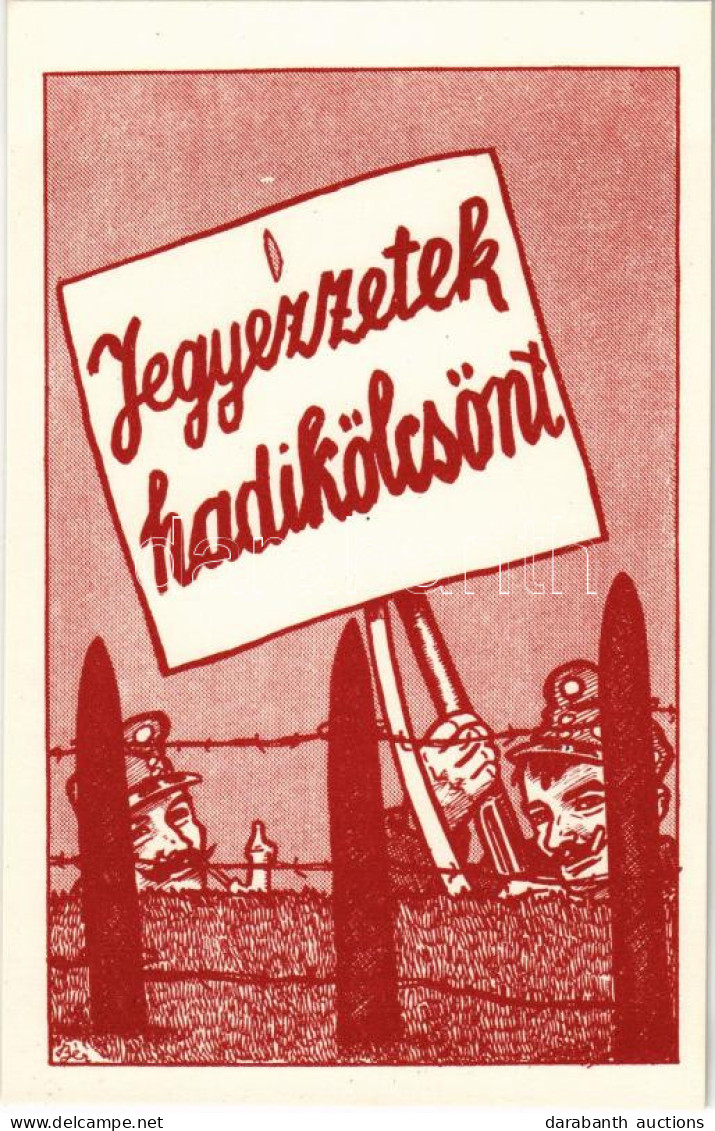 ** T1 Jegyezzetek Hadikölcsönt! Első Világháborús Magyar Katonai Propaganda / WWI Austro-Hungarian K.u.K. Military Loan  - Ohne Zuordnung