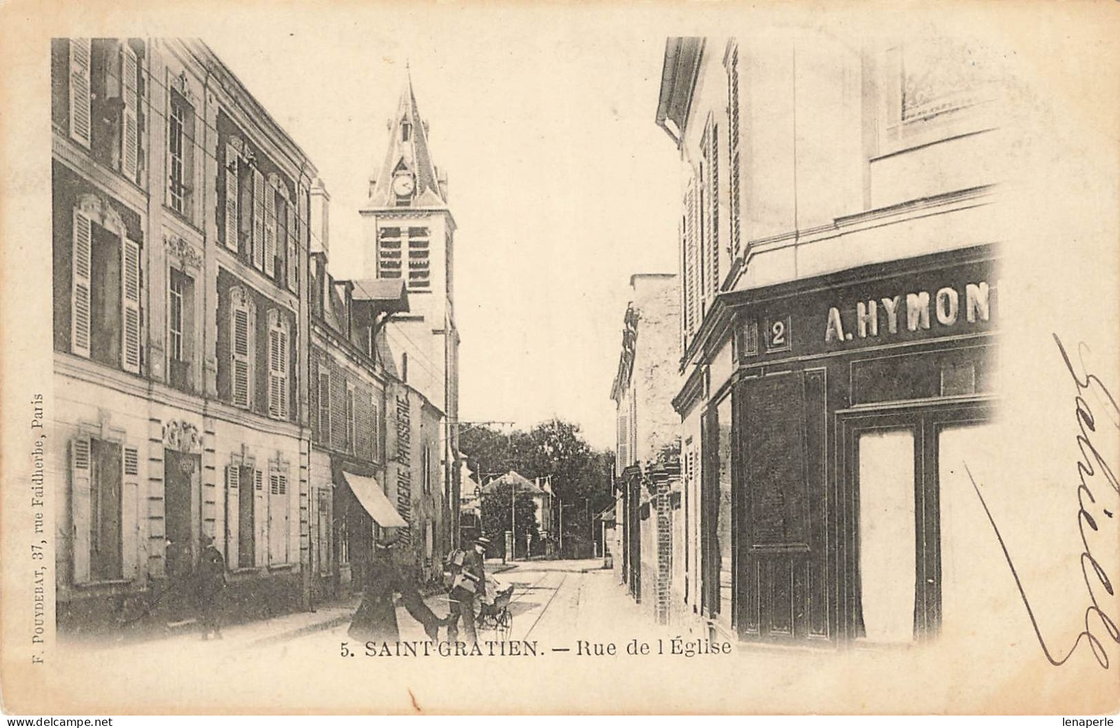 D5381 Saint Gratien La Rue De L'église - Saint Gratien