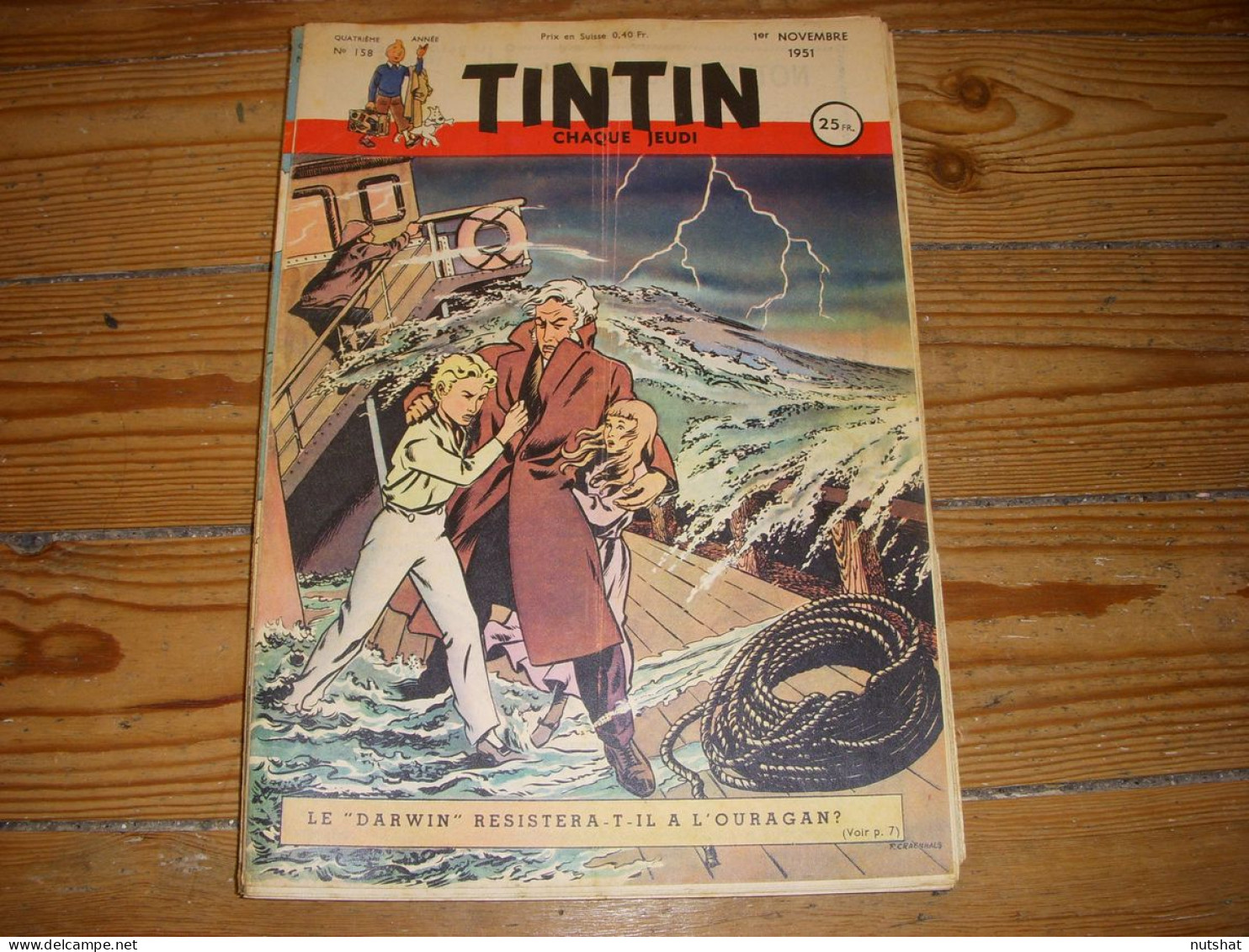 TINTIN 158 01.11.1951 L'AVIATION MILITAIRE RUSSE AUTO 15 ANS De La COCINELLE - Tintin