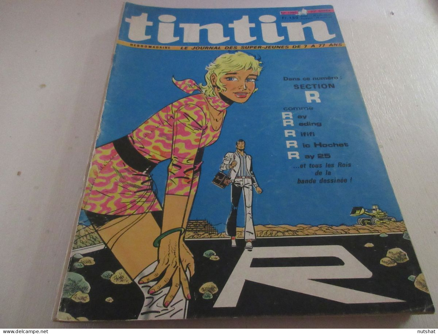 TINTIN 1202 11.11.1971 PARADE JOUETS 71 DOSSIER SNOBISME CARICATURE David NIVEN  - Tintin