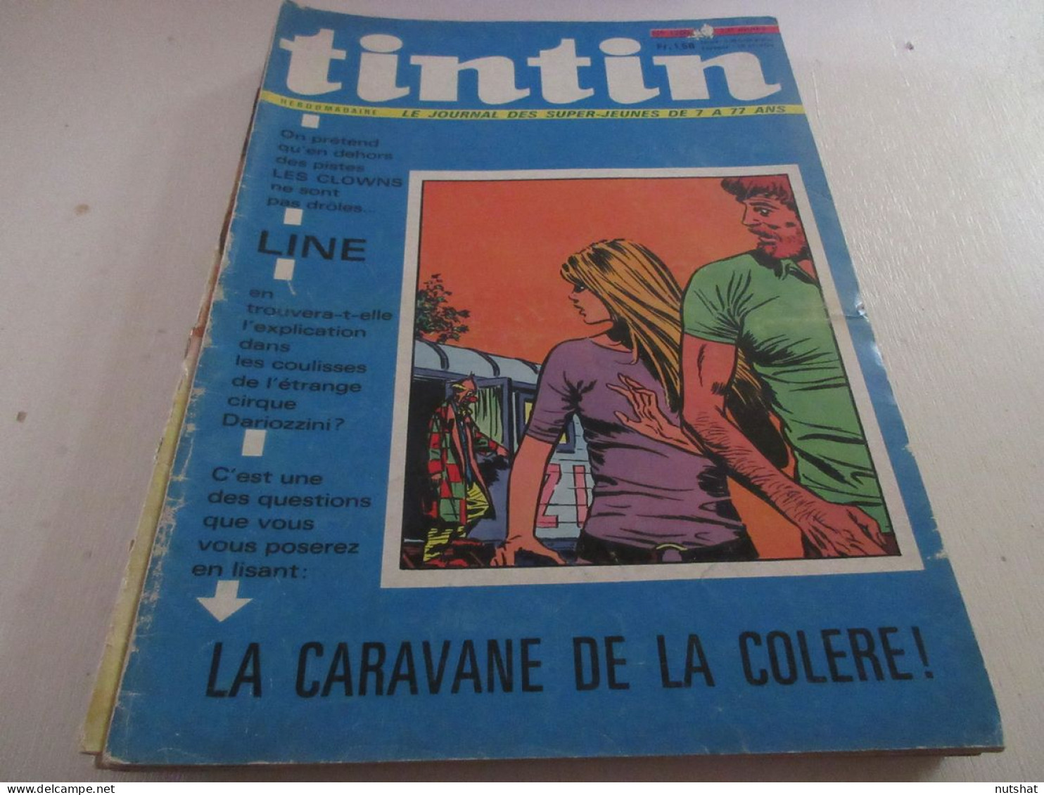 TINTIN 1200 28.10.1971 AVIATION ROISSY En FRANCE DOSSIER CASCADEURS LANCASTER    - Tintin