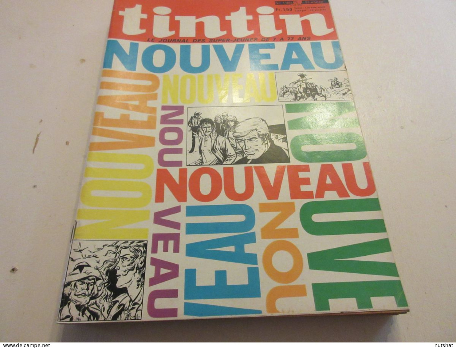 TINTIN 1160 21.01.1971 DOSSIER De La NEIGE COLLECTION BILLETS De BANQUE CHINE    - Tintin