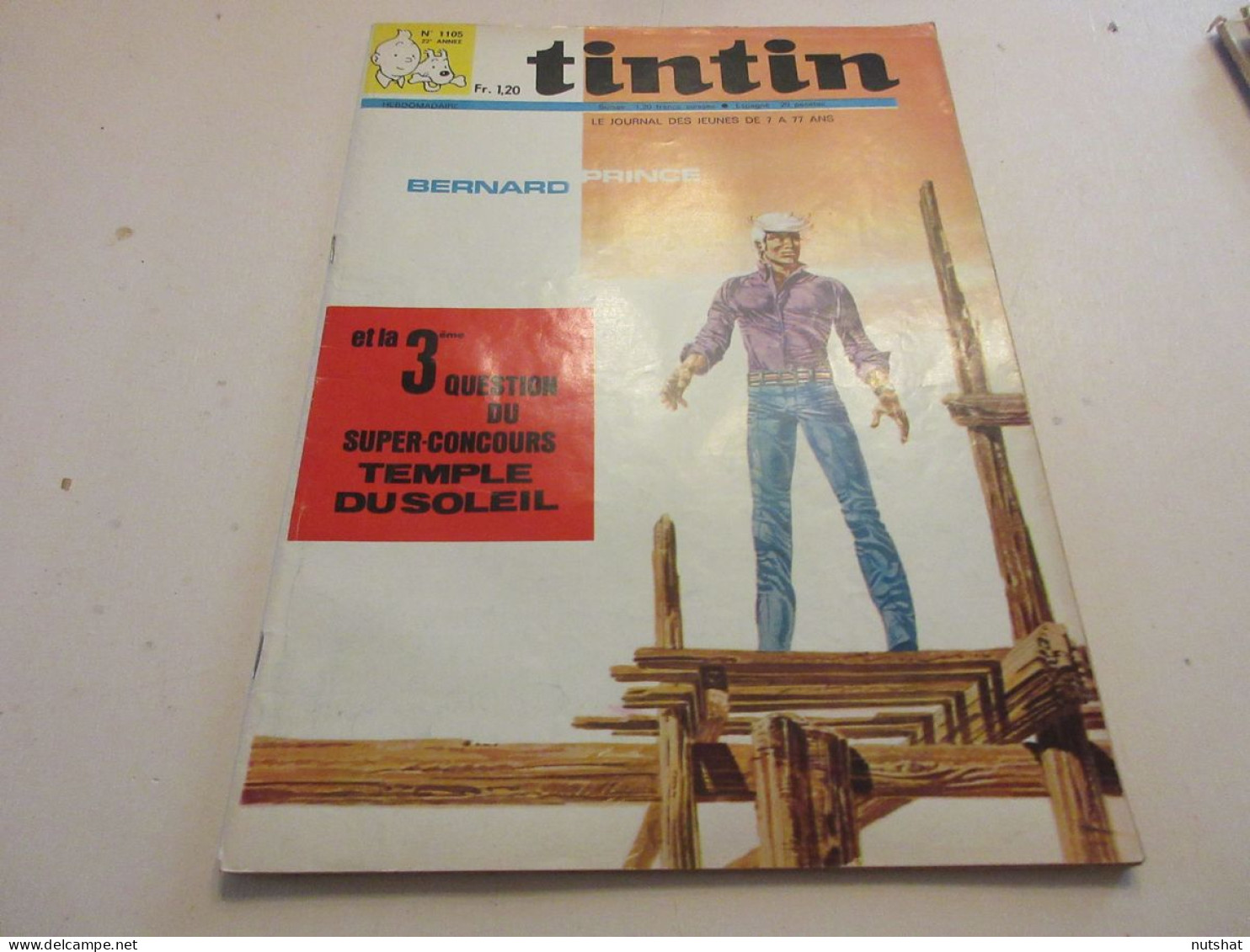 TINTIN 1105 01.01.1970 Les VOILIERS De La GLACE TINTIN Et Sa CULOTTE De GOLF     - Tintin