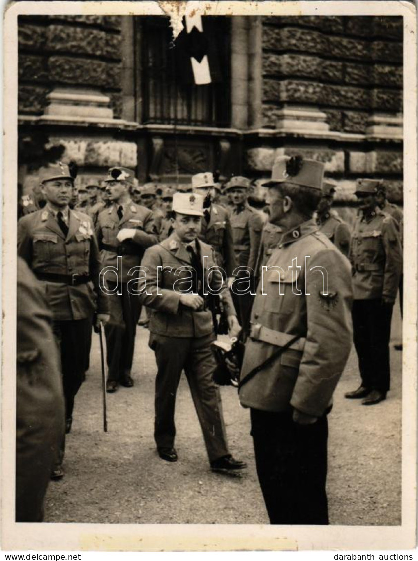 * T4 Kanzler Dollfuss / Engelbert Dollfuß, Chancellor Of Austria. Photo (8,4 Cm X 11, 2 Cm) (vágott / Cut) - Non Classés