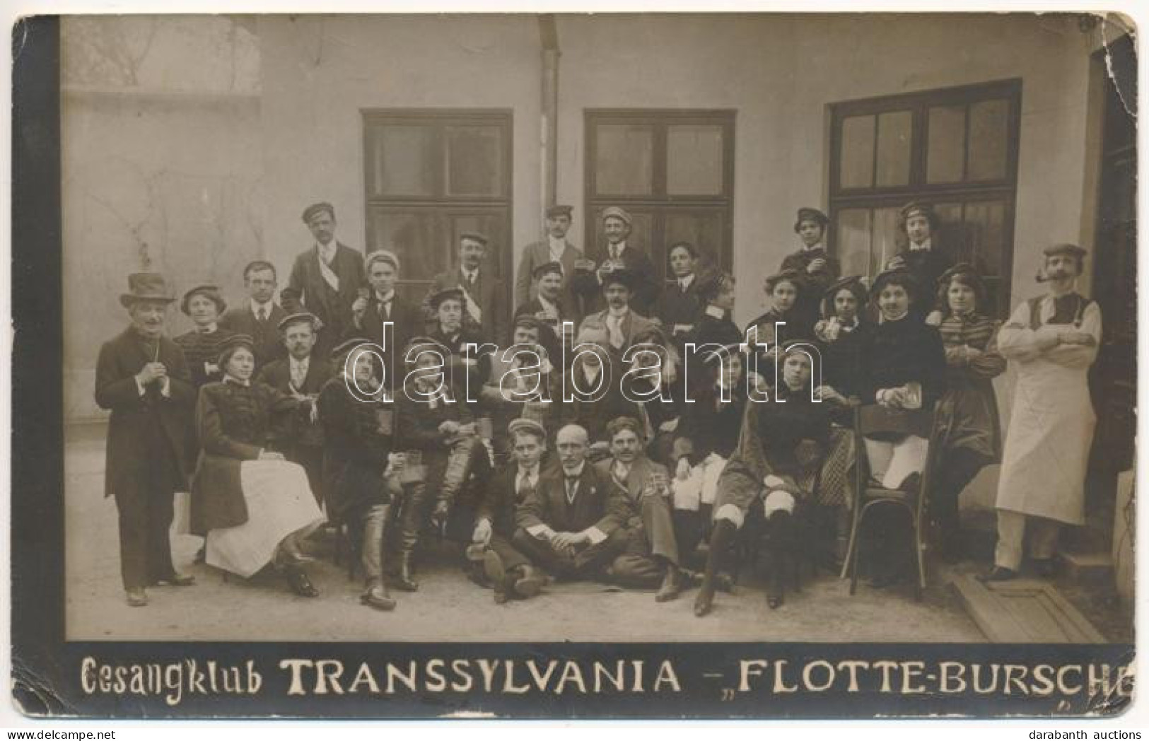 ** T3 Gesangklub Transsylvania - Flotte-Bursche. Photo (EK) - Unclassified