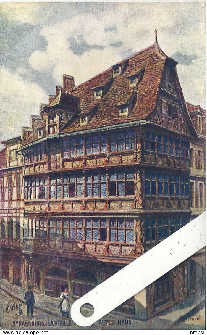 Illustrateur  Beraud, Strasbourg, La Vieille Maison Kammerzell Ed Tuck - Beraud