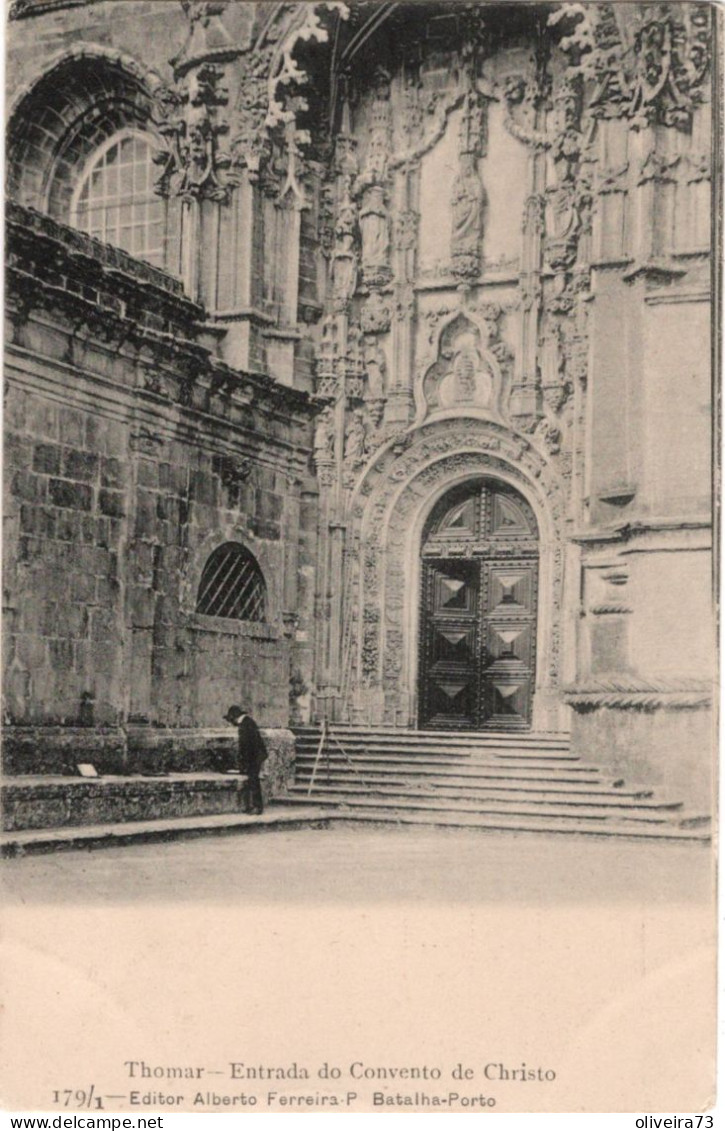 TOMAR - THOMAR - Entrada Do Convento  De Cristo - PORTUGAL - Santarem
