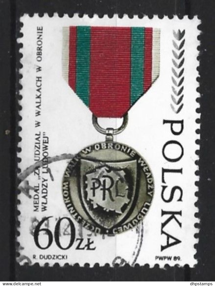 Polen 1989 Medal Y.T. 3031 (0) - Usati