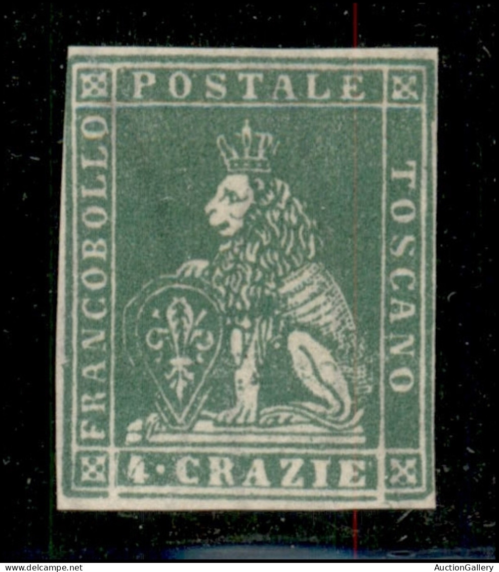 Antichi Stati Italiani - Toscana - Ristampa - 1857 - 4 Crazie - Senza Gomma - Autres & Non Classés