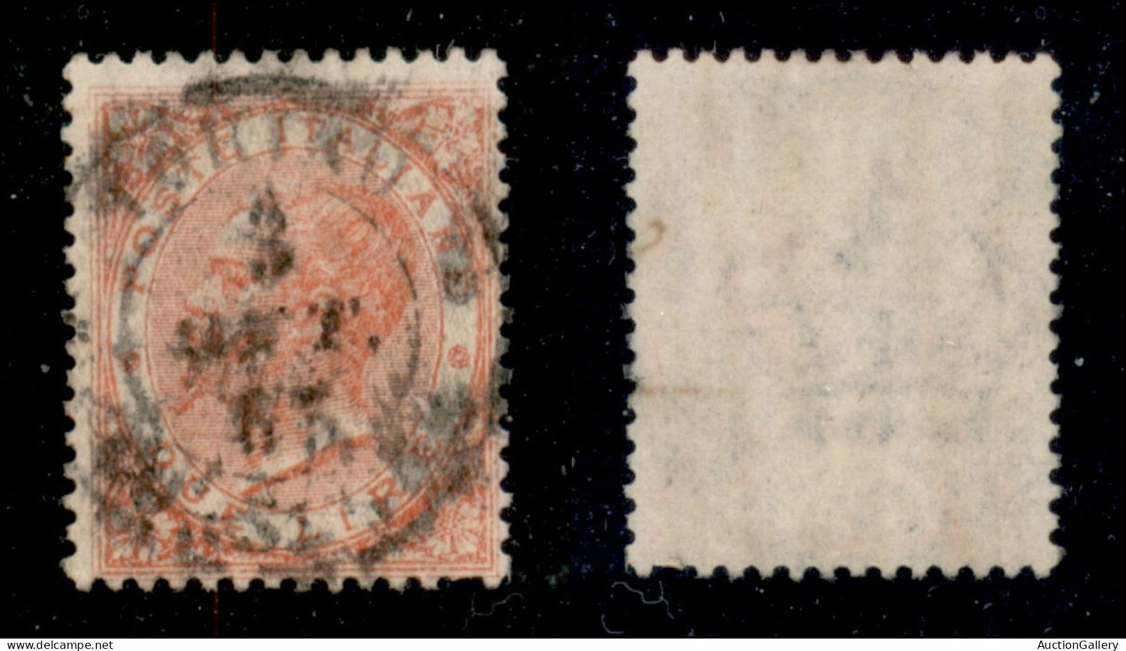 Regno - Vittorio Emanuele II - 1863 - 2 Lire De La Rue (L22) - Torino 3.10.65 (1000) - Andere & Zonder Classificatie