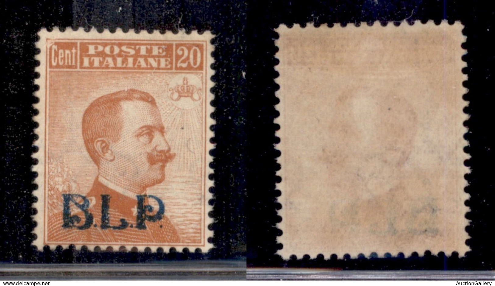 Regno - B.L.P. - 1921 - 20 Cent (2) - Gomma Recuperata - Sonstige & Ohne Zuordnung