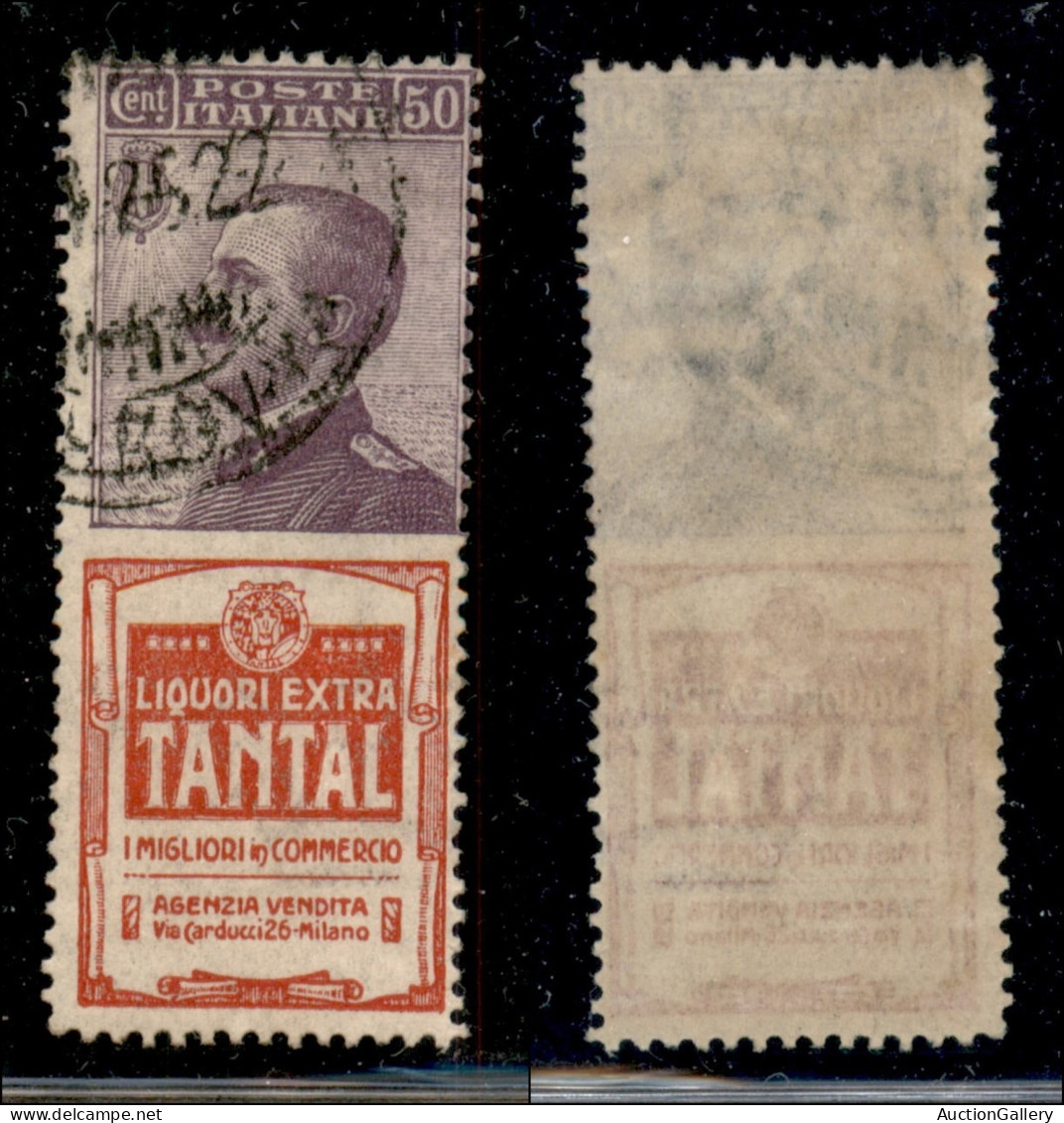 Regno - Pubblicitari - 1925 - 50 Cent Tantal (18) - Usato (400) - Sonstige & Ohne Zuordnung