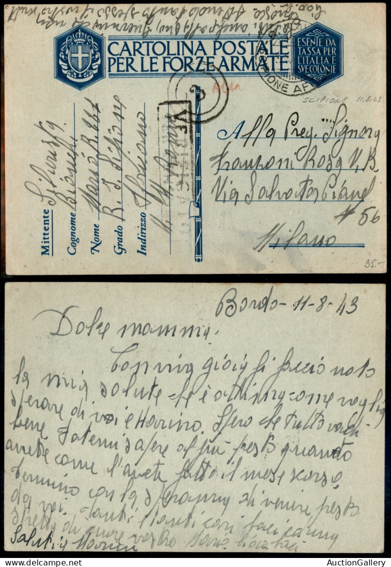 Regno - Navigazione - Regie Navi - 1908/1943 - Cinque Cartoline (tre In Franchigia) Delle R. Navi Etruria (3) + Roma + S - Sonstige & Ohne Zuordnung