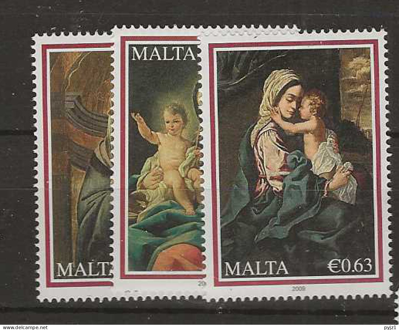 2009 MNH Malta Michel 1609-11 Postfris** - Malte