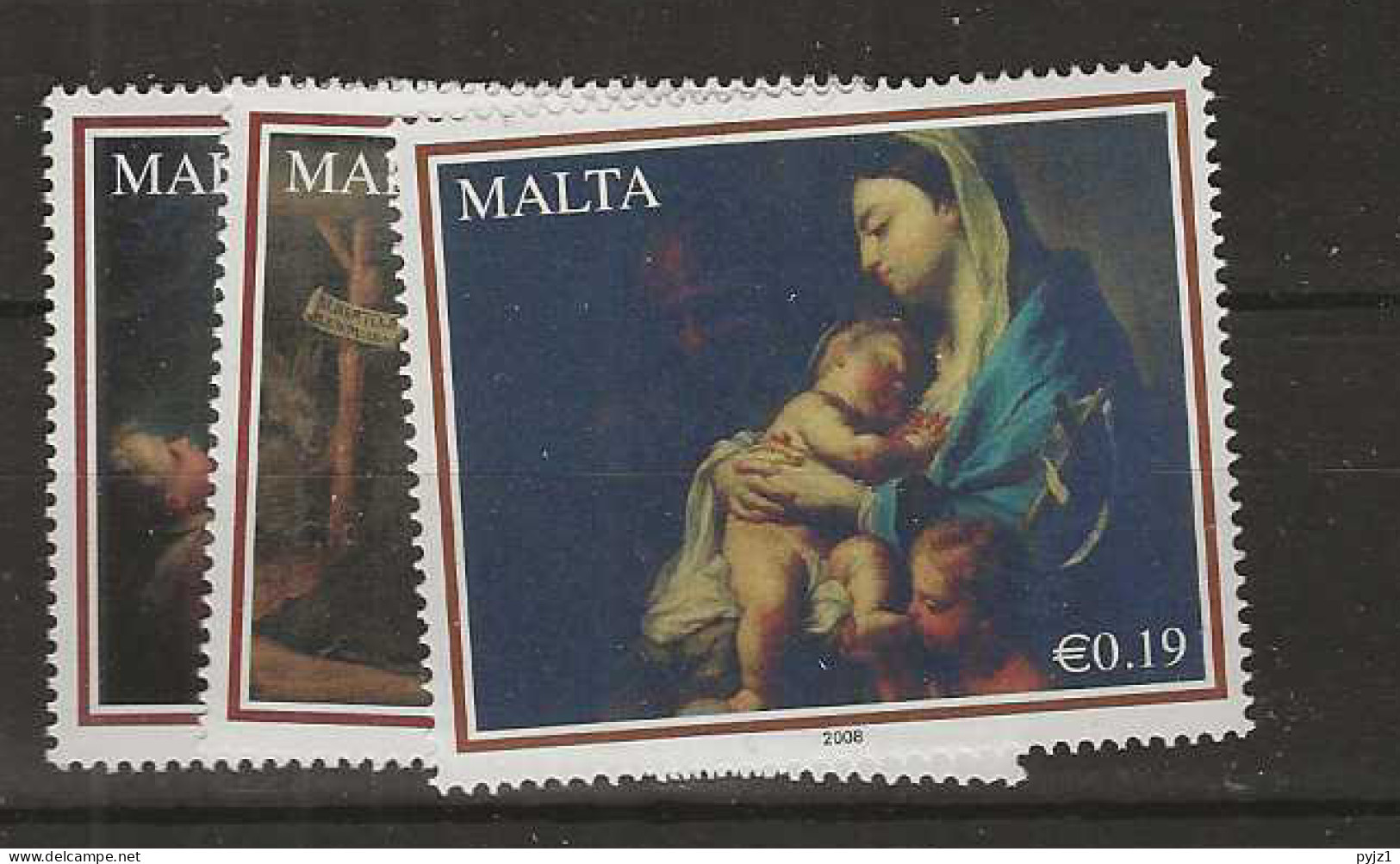 2008 MNH Malta Michel 1581-83 Postfris** - Malta