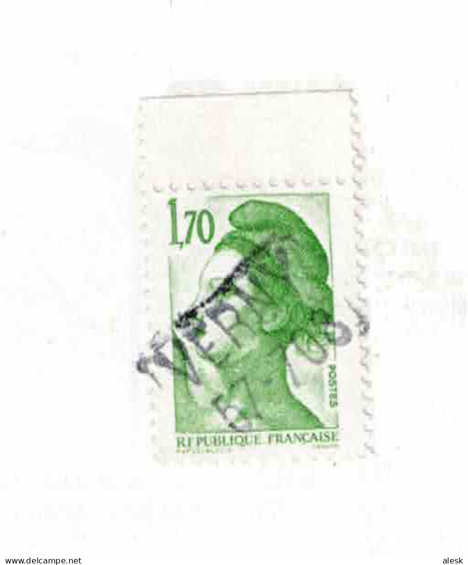 IMPRIMÉ 1984 - Oblitération Linéaire Verny 57 708 Marianne Liberté N°2318 - Postal Rates