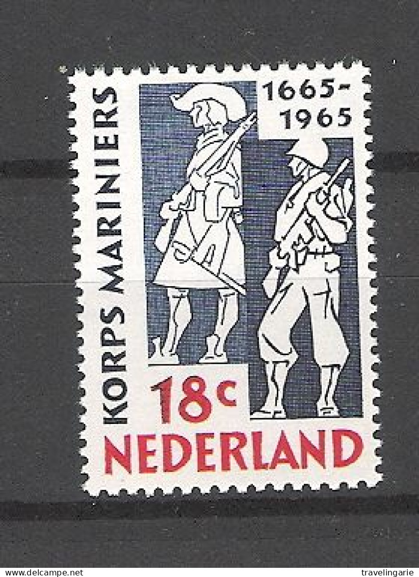 Netherlands 1965 Marine Corps Infanterie De La Marine MNH ** NVPH 855 Yvert 824 - Militaria