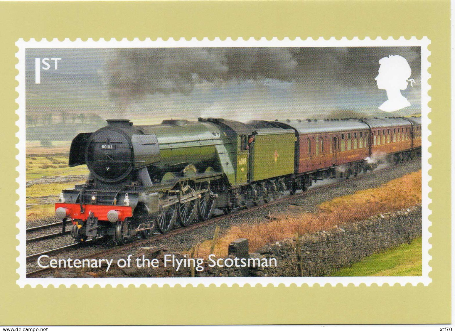 GREAT BRITAIN 2023 Centenary Of The Flying Scotsman Mint PHQ Cards - Tarjetas PHQ