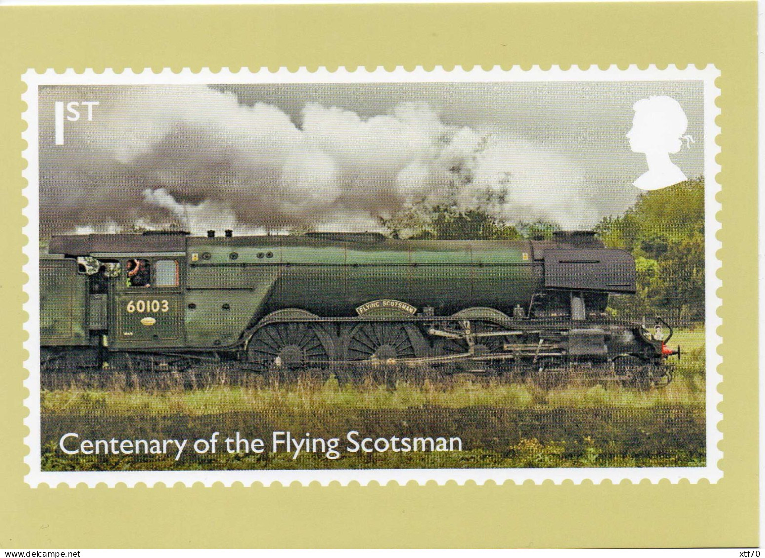 GREAT BRITAIN 2023 Centenary Of The Flying Scotsman Mint PHQ Cards - Cartes PHQ