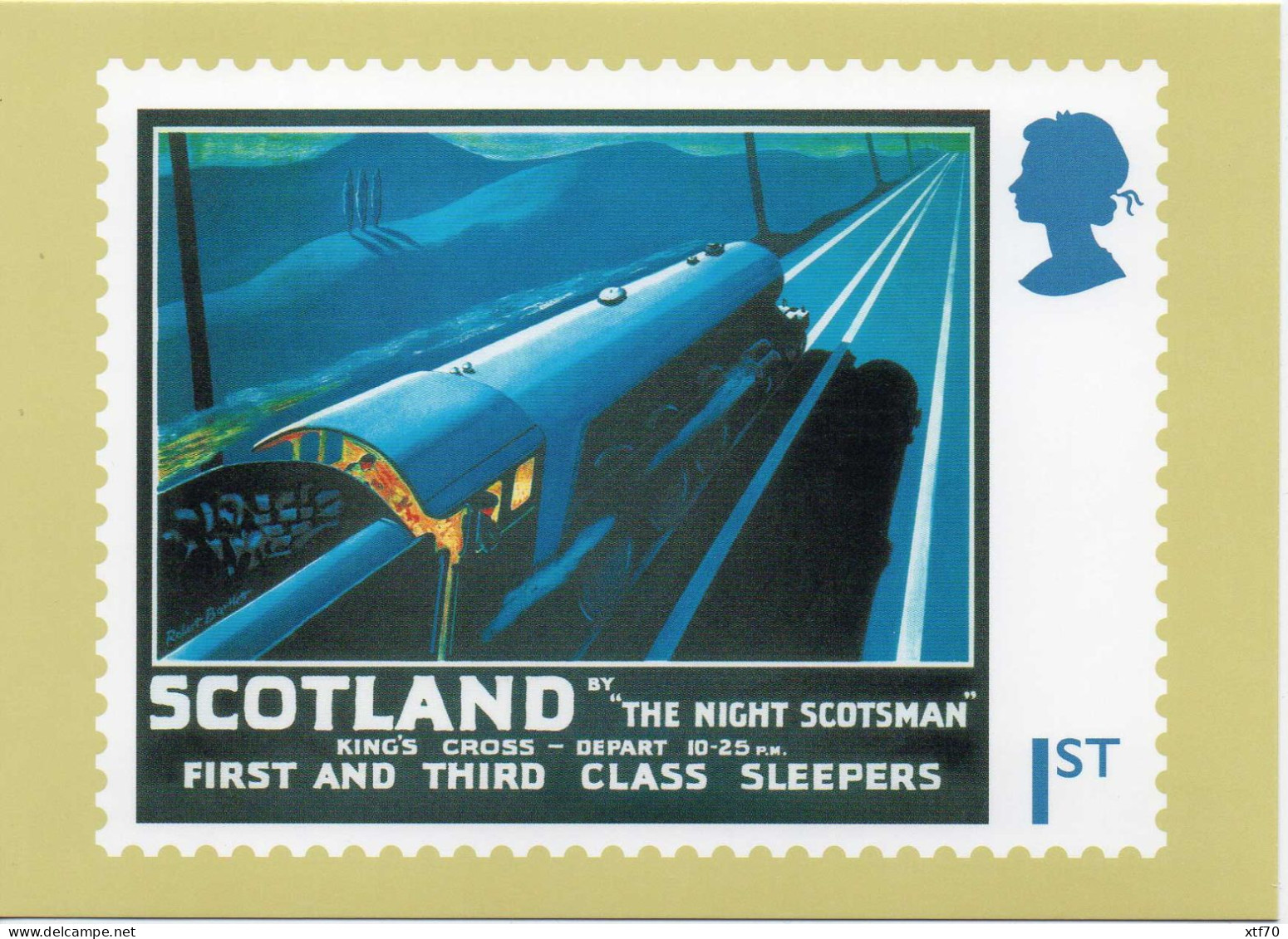 GREAT BRITAIN 2023 Centenary of the Flying Scotsman mint PHQ cards