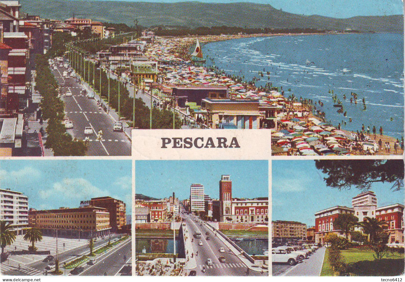 Pescara - Vedutine - Viaggiata - Pescara