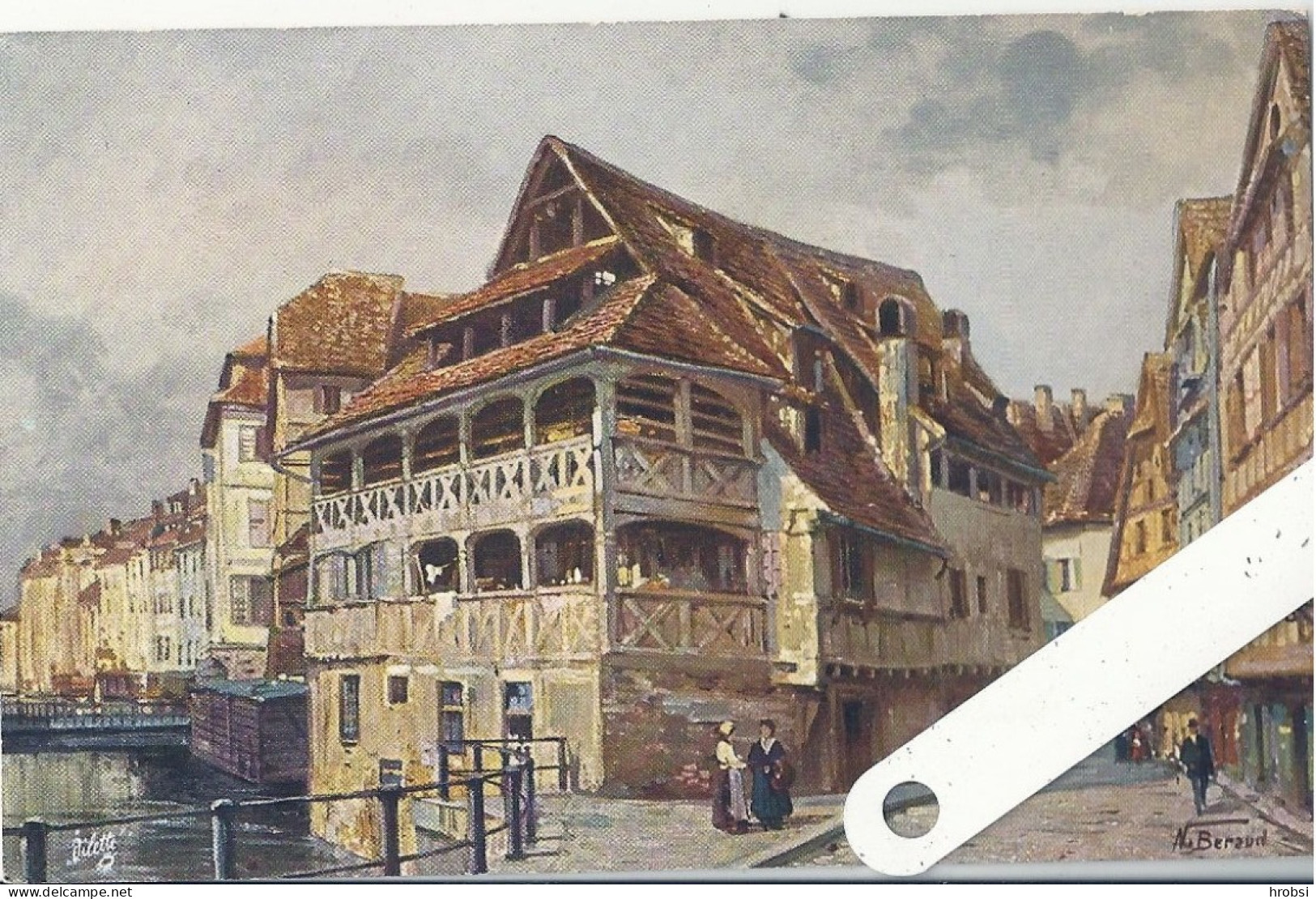 Illustrateur  Beraud, Strasbourg, Pflanzbad Ed Tuck - Beraud