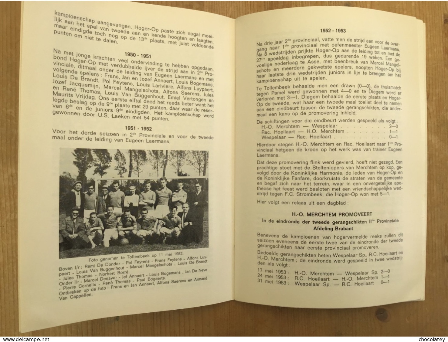 Merchtem Koninklijk Hoger Op Football 1932 1982 - Historia