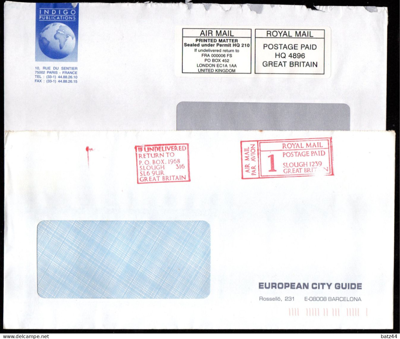 Grande Bretagne 11 Enveloppe Cover Lettre Voir Scan Et Descriptions - Postmark Collection