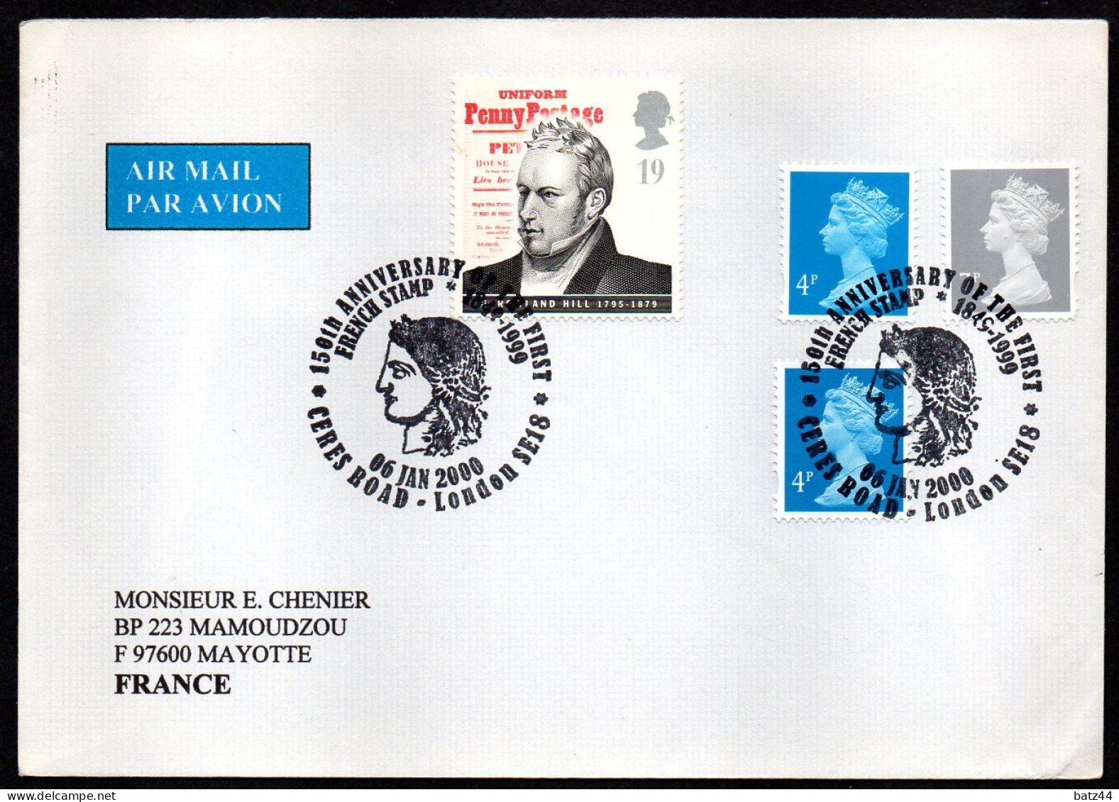 Grande Bretagne 11 Enveloppe Cover Lettre Voir Scan Et Descriptions - Postmark Collection