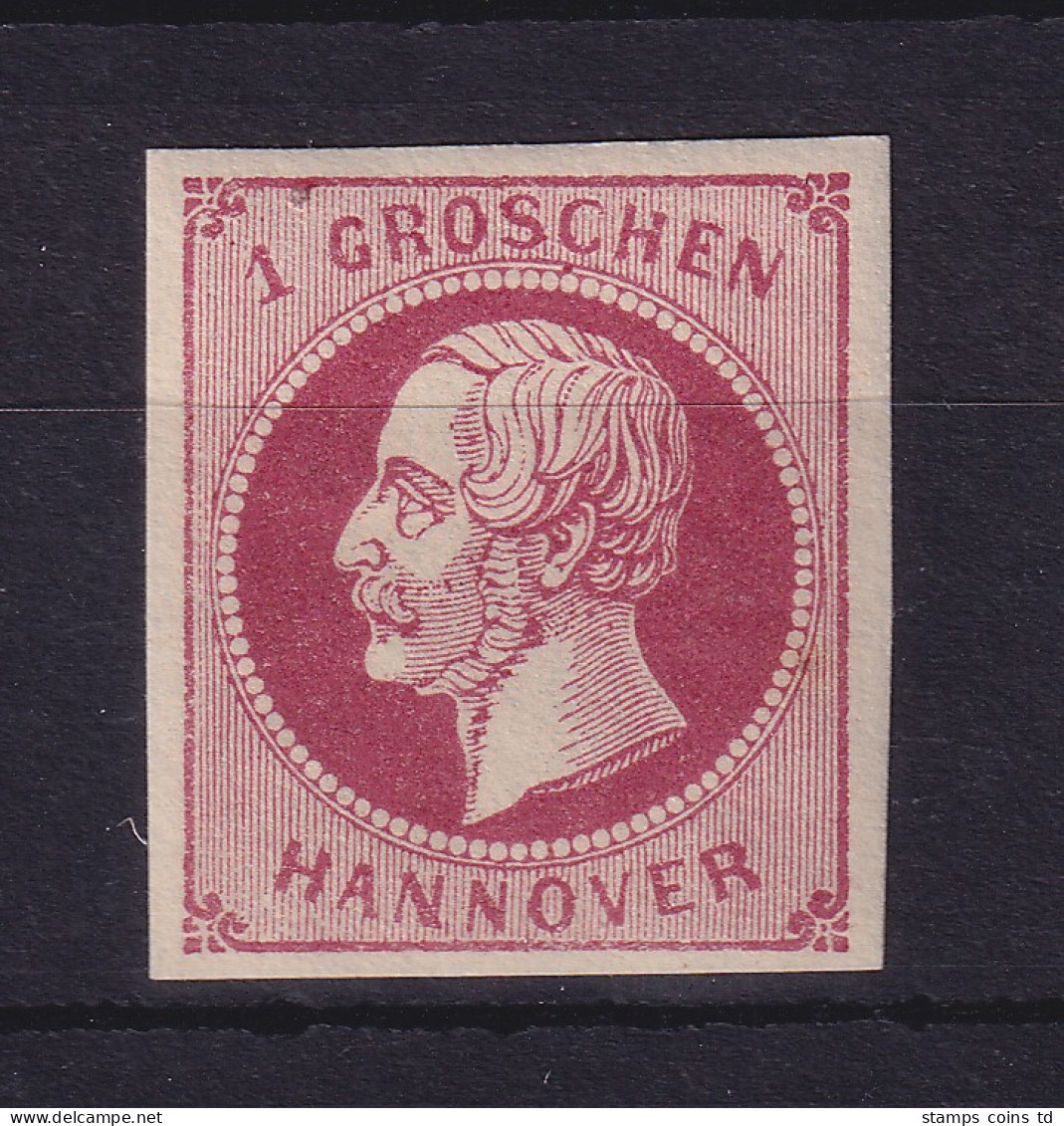 Altdeutschland Hannover 1859 Georg V. 1 Groschen Mi-Nr. 14 A Ungebraucht * - Hanover