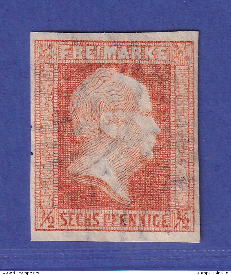 Preußen 1851 König Friedrich Wilhelm IV.  Mi.-Nr. 1  Gestempelt - Other & Unclassified