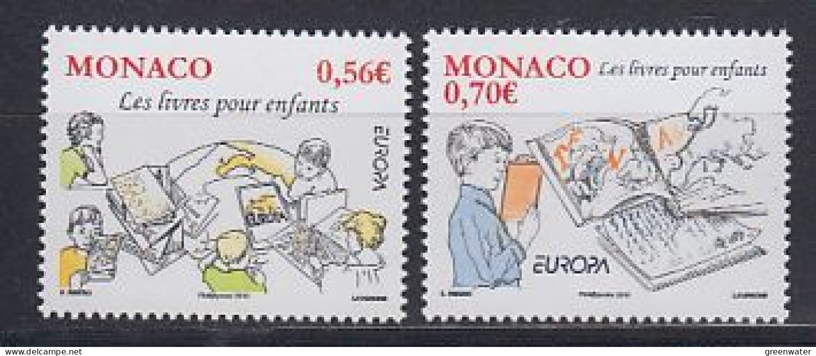 Europa Cept 2010 Monaco 2v ** Mnh (59426) - 2010