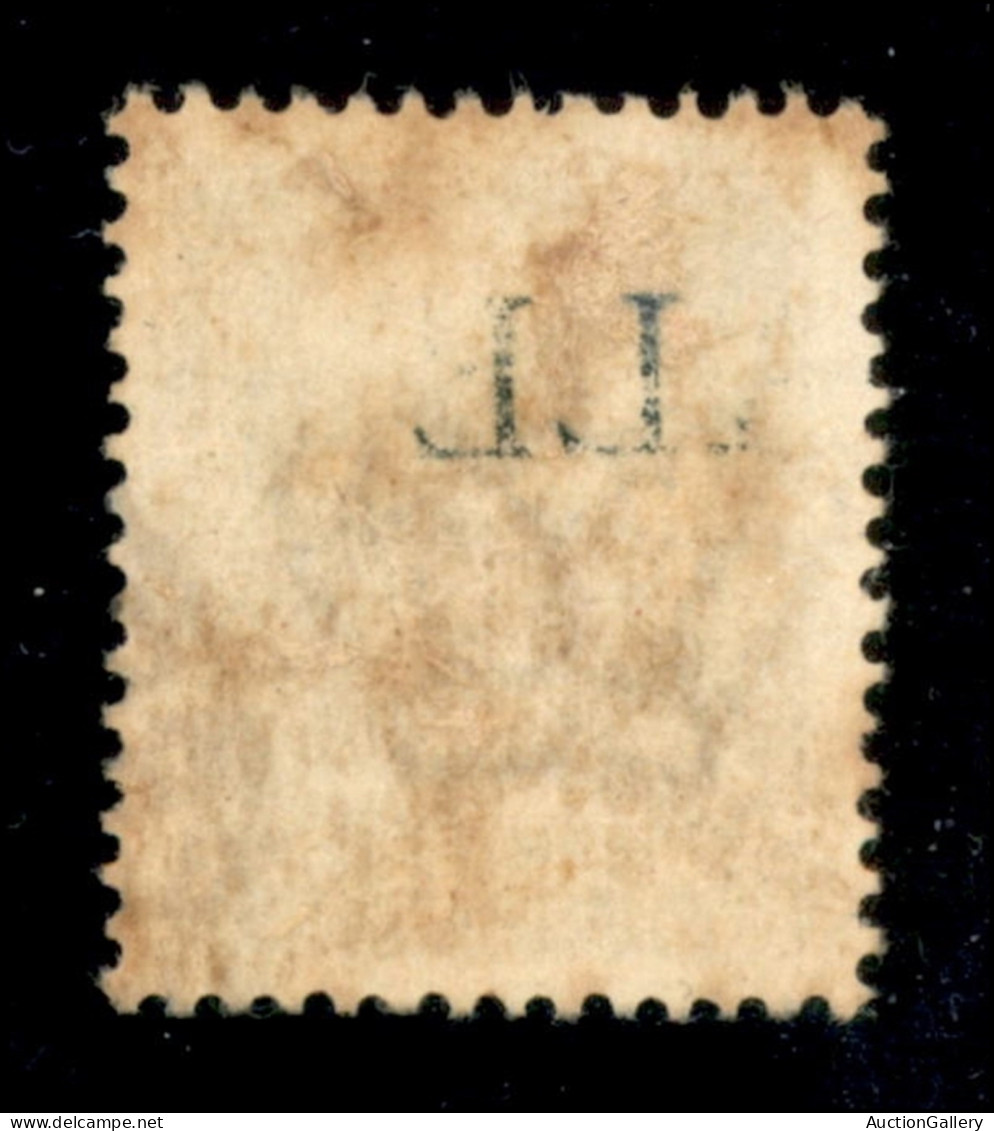 RSI - G.N.R. Brescia - 1943 - 15 Cent (472/Ihcb - Varietà) Usato - R A Cavallo (non Ripetuto A Sinistra - Primo Della Fi - Otros & Sin Clasificación