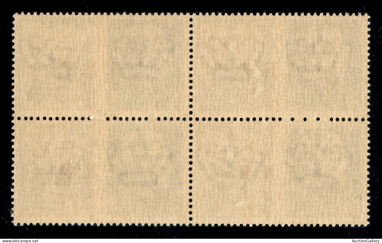 RSI - G.N.R. Brescia - 1943 - 25 Cent Esercito (14/II) In Quartina (pos. 84/90) - Coppia Di Sinistra Con Punto Piccolo D - Andere & Zonder Classificatie