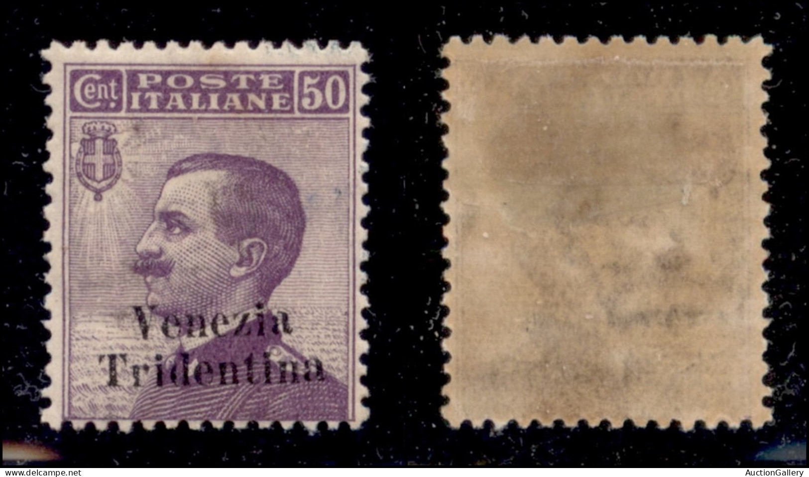 Occupazioni I Guerra Mondiale - Trentino-Alto Adige - 1918 - 50 Cent Michetti (26) - Gomma Originale - Sonstige & Ohne Zuordnung