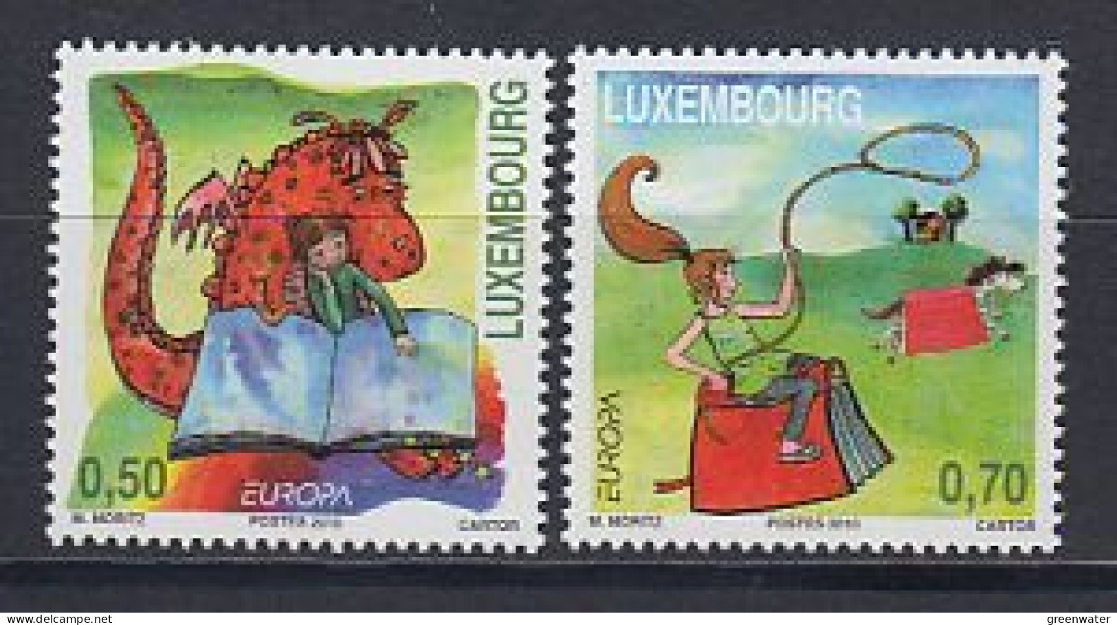 Europa Cept 2010  Luxembourg 2v ** Mnh (59427) - 2010