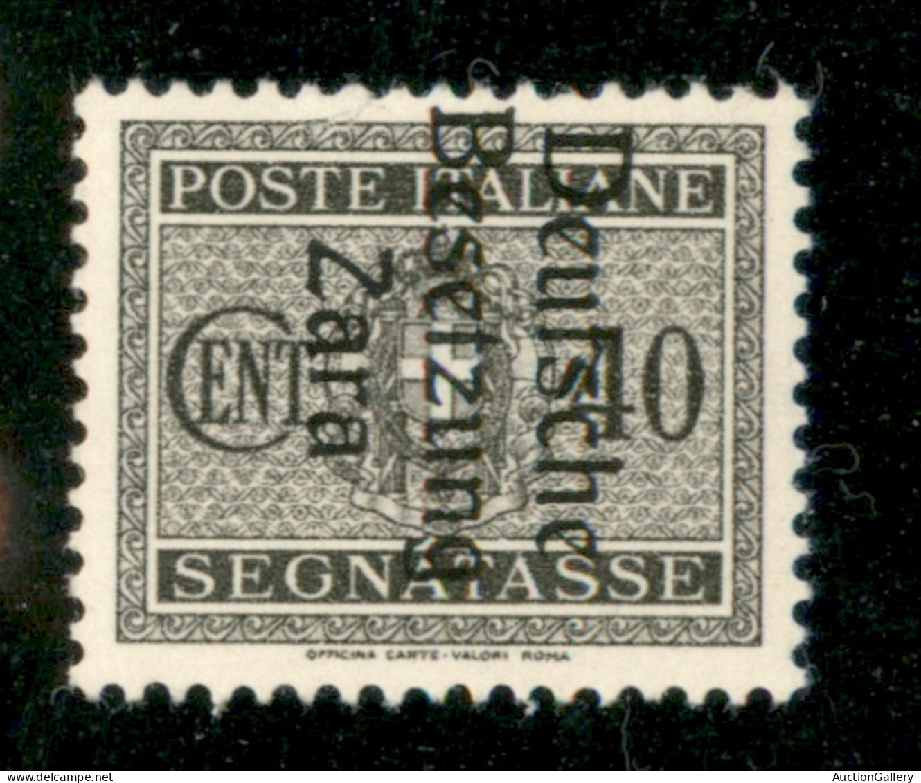 Occupazioni Straniere Di Territori Italiani - Occupazione Tedesca - Zara - 1943 - 40 Cent Segnatasse (6/II) - Gomma Inte - Other & Unclassified