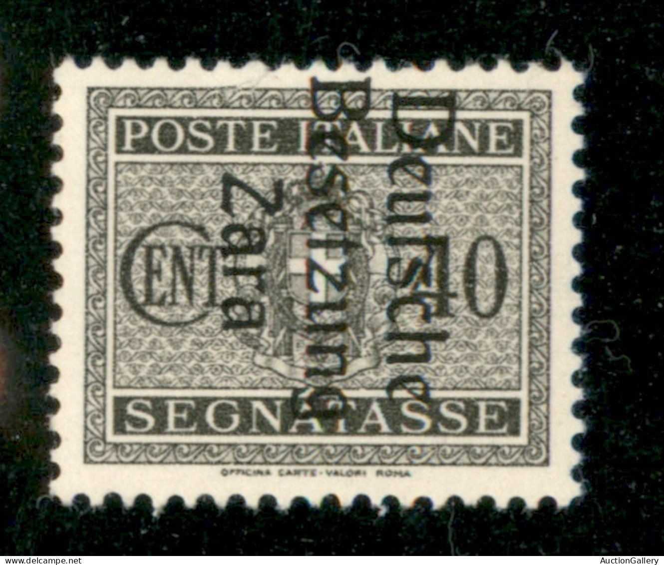 Occupazioni Straniere Di Territori Italiani - Occupazione Tedesca - Zara - 1943 - 40 Cent Segnatasse (6/II) - Gomma Inte - Otros & Sin Clasificación