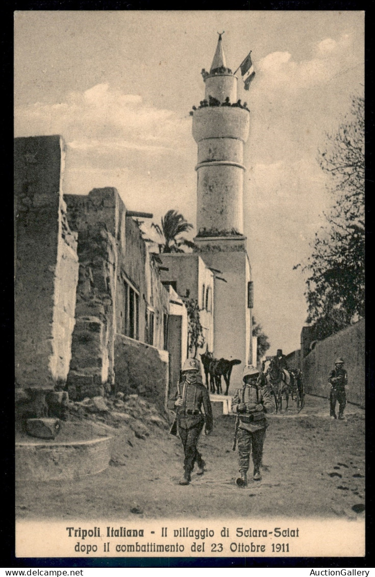 Uffici Postali All'Estero - Levante - Tripoli Di Barberia - 10 Cent (4) Su Cartolina Per Roma Del 5.10.11 - Autres & Non Classés