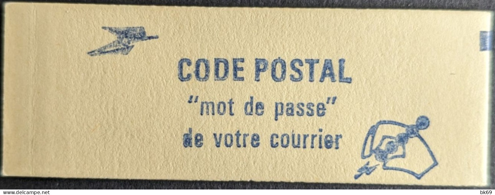 2220 C1 Conf. - Gomme Striée Carnet Fermé Liberté 1.80F Rouge - Moderne : 1959-...